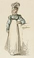"Promenade Dress" from the October 1817 Ackermann's Repository of Arts