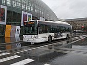 Un Irisbus Citelis 12 devant la gare centrale.