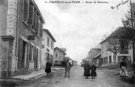 The route de Dolomieu in 1912