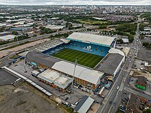 Elland Road football stadium