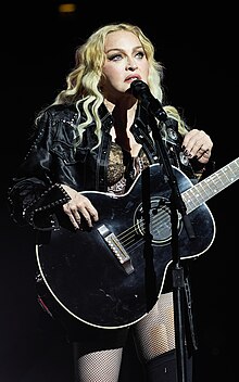 Madonna v roce 2023 v Londýně