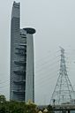 ☎∈ Menara Telekom and the Kerinchi Pylon viewed from the University of Malaya