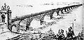 Ricostruzione ipotetica del ponte di Traiano