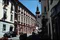 A street in the center of Ptuj