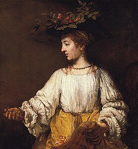 Flora Rembrandt (c. 1654)