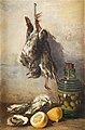 Bodegón con caza muerta y ostras, 1894