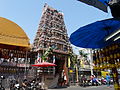 Simbolon Si Maha Mariamman di Bangkok.