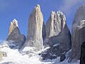 Menydhyow Torres del Paine yn Chile