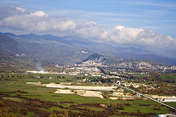 Veduta di Castel di Sangro.