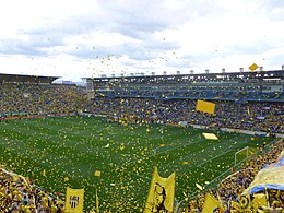 Promotiewedstrijd van Villarreal in 2013 in het Estadio de la Cerámica