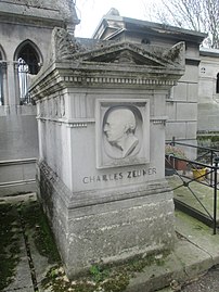 Charles Zeuner, Paris, cimetière de Montmartre.