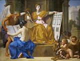 Allegoria della magnificenza, Eustache Le Sueur, c. 1654