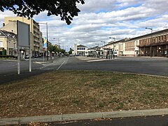 La gare routière en 2017.