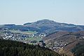 Blick aus Richtung Südosten vom Mäuseberg zum Ernstberg