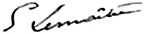 Georges Lemaître, podpis (z wikidata)
