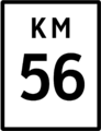 Highway location marker