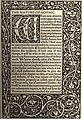Prva stranica knjige O prirodi Gotike, kritičara umjetnosti Johna Ruskina koji će pokrenuti historicizam neogotike.