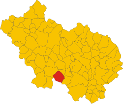 Pastena within the Province of Frosinone