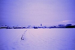 Osasio téli látképe