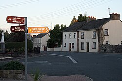 Silvermines village at dusk.