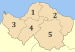 Daerah-daerah "munisipal" di Akhaya