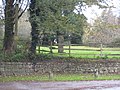 Fig. b17: an ancient cross in the grounds of Tretheague House