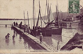Le port en 1909.
