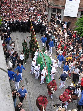 Procesijski divovi i zmajevi u Belgiji i Francuskoj