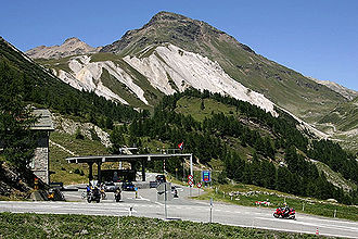 Schweizer Zoll zur Forcola di Livigno