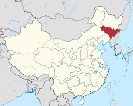 Jilin – Localizzazione