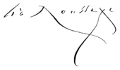 signature d'Arsène Houssaye