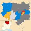 2010 results map