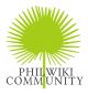 Logo for PhilWiki Community