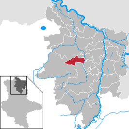 Kaart van Rochau