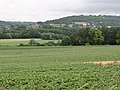 Vue sur la vallée de l'Aisne avec au loin Missy-sur-Aisne.