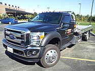 2013 F-550 4×4 Regular Cab rollback tow truck