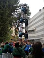 2 de 6 dels Castellers de Caldes de Montbui