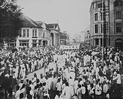 Funeral of Tjong A Fie, Majoor der Chinezen of Medan in 1921.