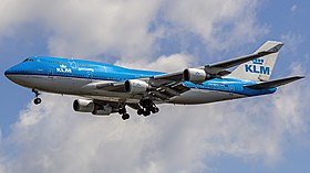 PH-BFC, l'appareil impliqué, ici à l'aéroport d'Amsterdam-Schiphol en mai 2017, 28 ans après l'incident.