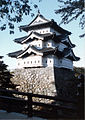 Tenshu of Hirosaki Castle in Hirosaki, Aomori Completed in 1611