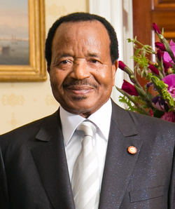 Paul Biya vuonna 2014.