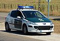 Guardia Civil aracı (Peugeot 307).