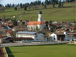 Skyline of Rettenberg