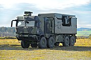 HX3 буде доступний у конфігураціях 4x4, 6x6, 8x8 і 10x10, при цьому опції 8x8 і 10x10 доступні з активною задньою підвіскою і варіантами керування задньою віссю