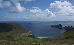 Overview of Village Bay, St Kilda