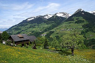 St. Gerold, Blick von Raggal