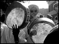 Bendir, instrument de percussion traditionnel.