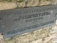 Plaque commémorative