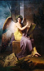 Clio, Musa da História. Charles Meynier, Museu de Arte de Cleveland.