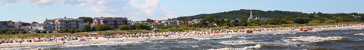 Der Strand von Heringsdorf